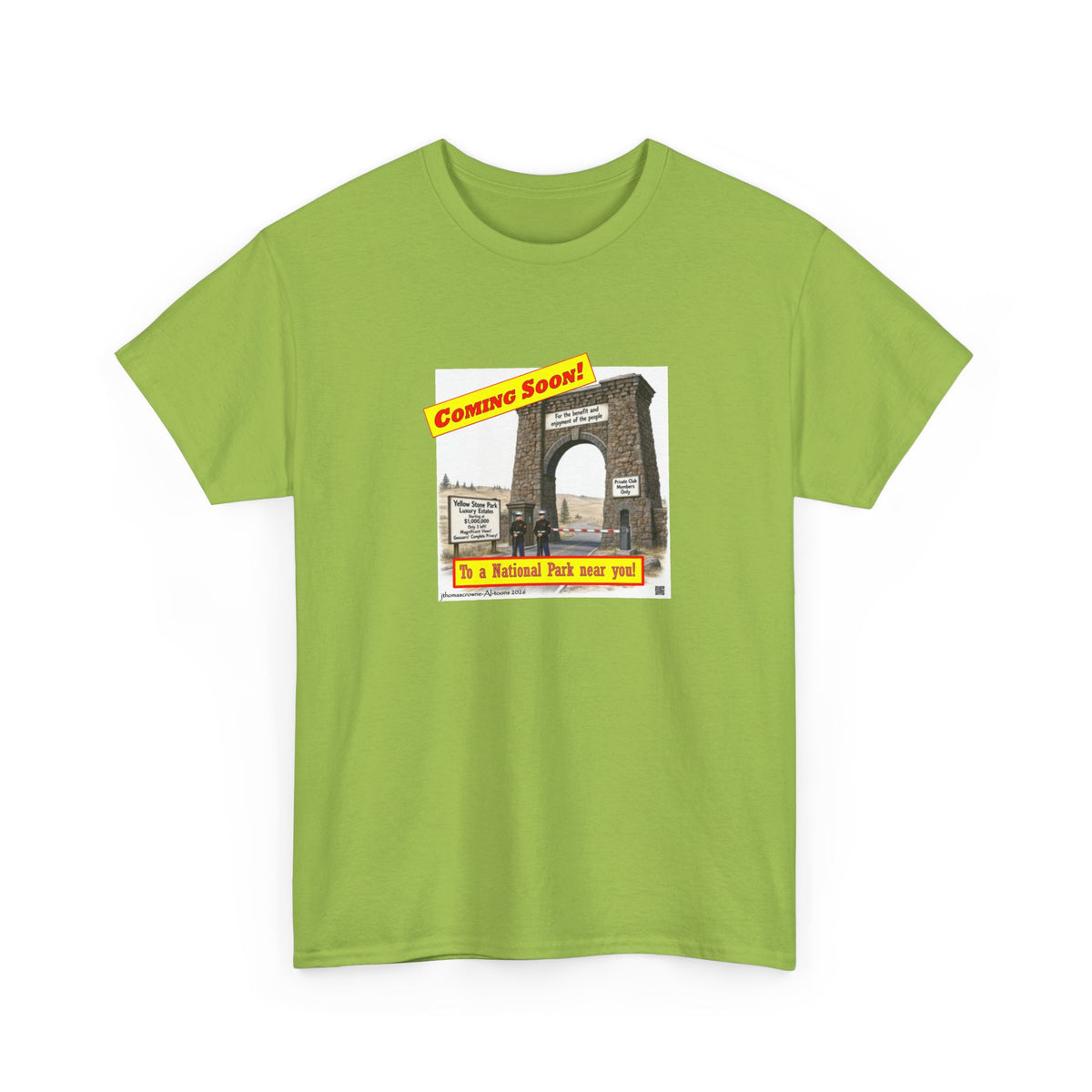 Coming Soon to a National Park near you Unisex Cotton Tee