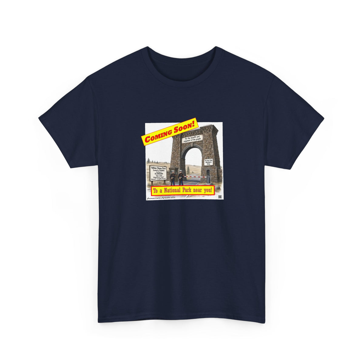 Coming Soon to a National Park near you Unisex Cotton Tee