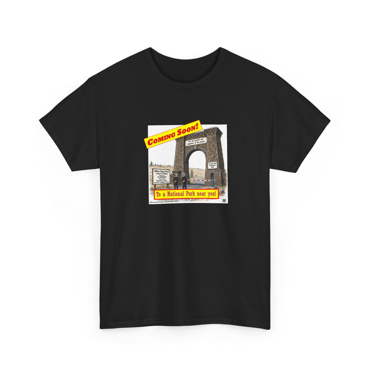 Coming Soon to a National Park near you Unisex Cotton Tee