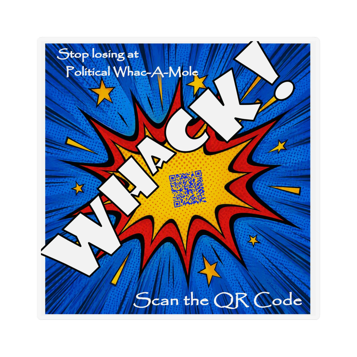 Whack! 8x8 Magnet