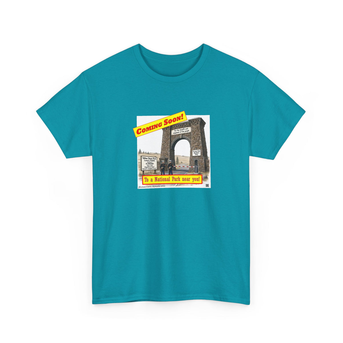 Coming Soon to a National Park near you Unisex Cotton Tee