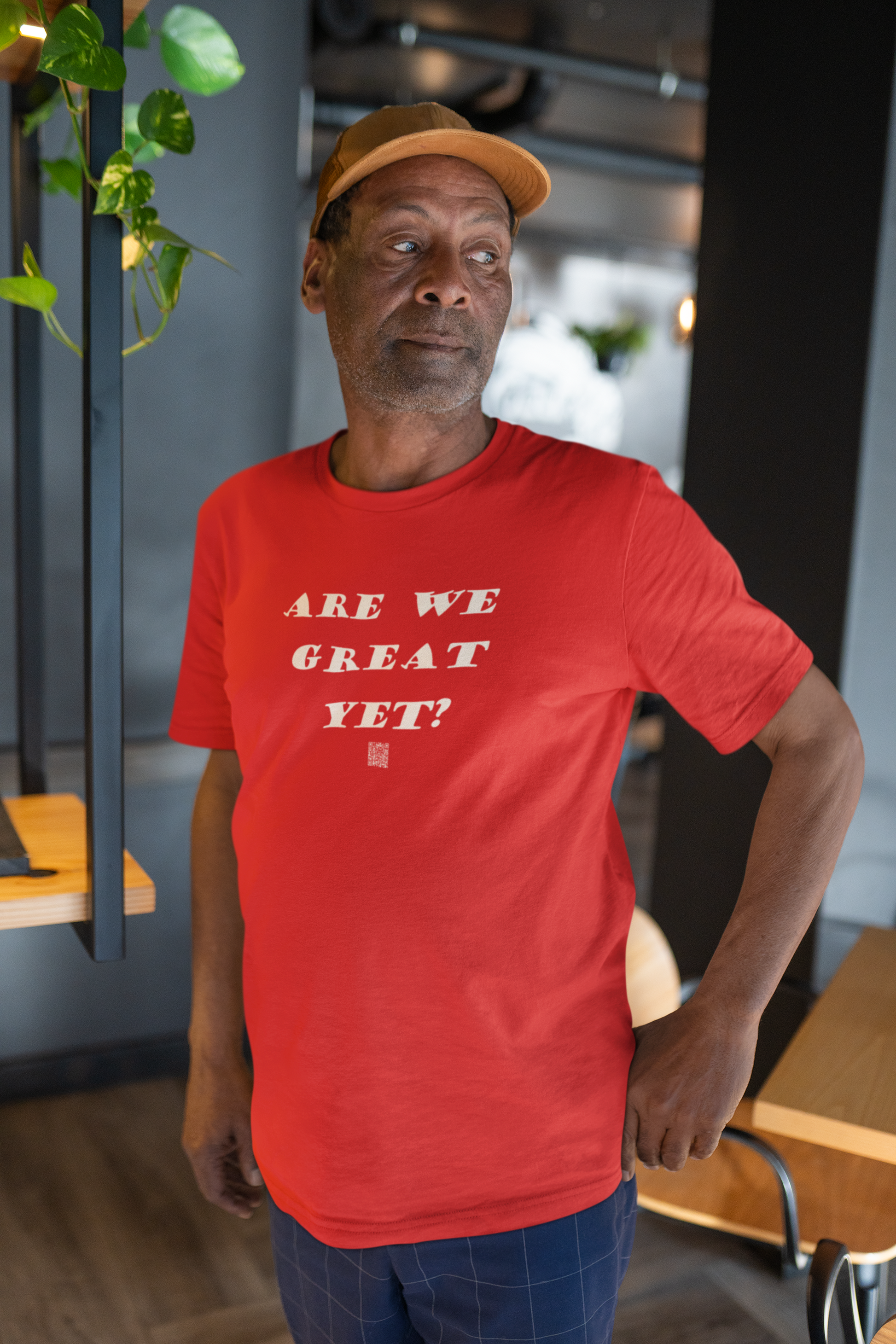 Are We Great Yet? Activist T‑Shirt | Designed by jthomascrowne