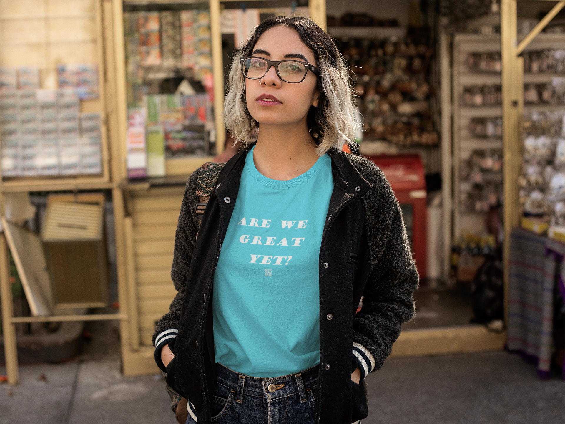 Are We Great Yet? Activist T‑Shirt | Designed by jthomascrowne