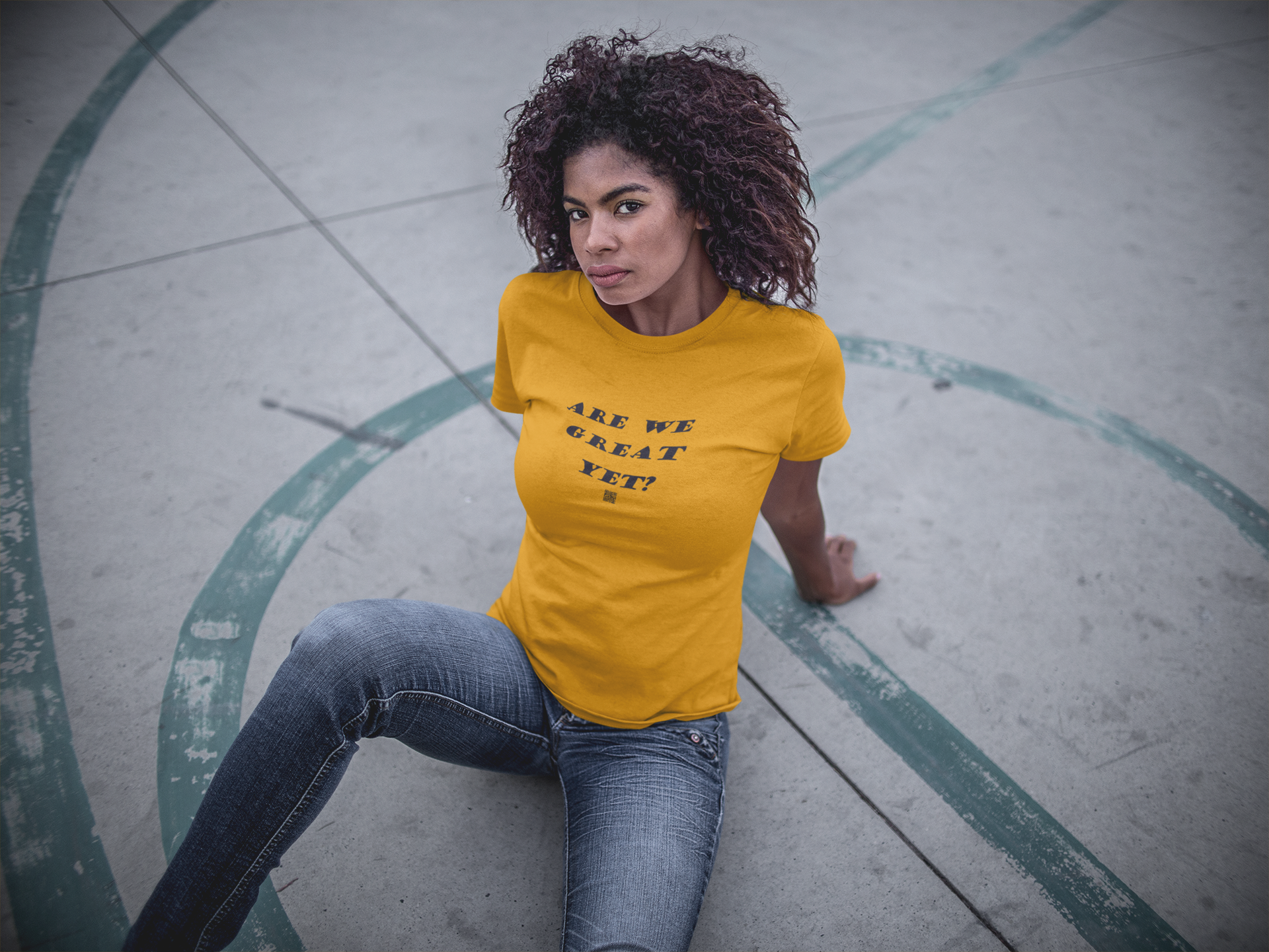Are We Great Yet? Activist T‑Shirt | Designed by jthomascrowne