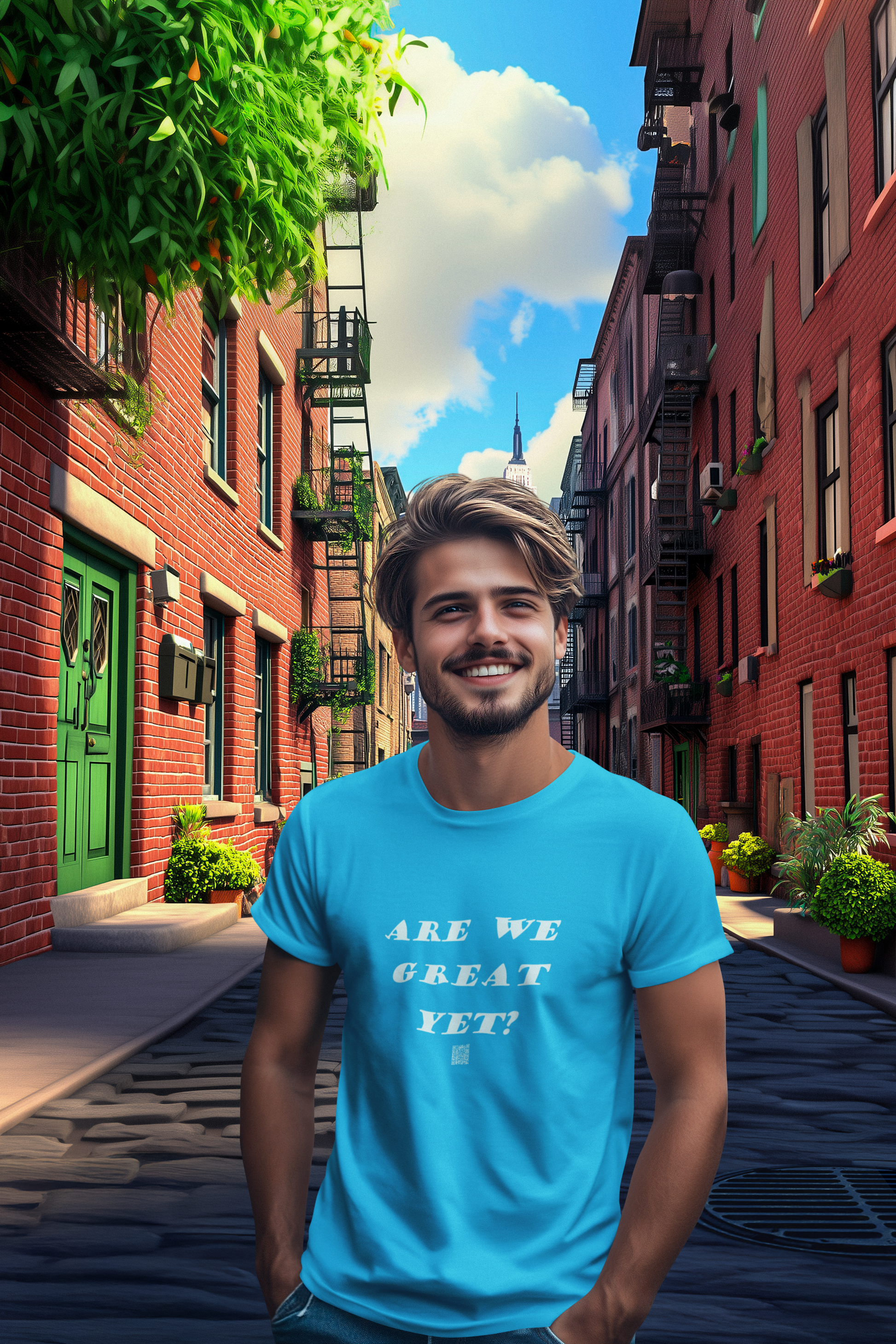 Are We Great Yet? Activist T‑Shirt | Designed by jthomascrowne