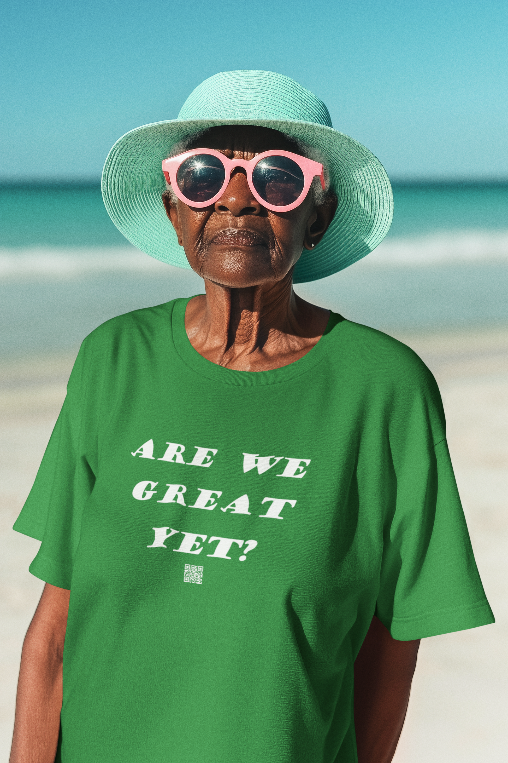 Are We Great Yet? Activist T‑Shirt | Designed by jthomascrowne