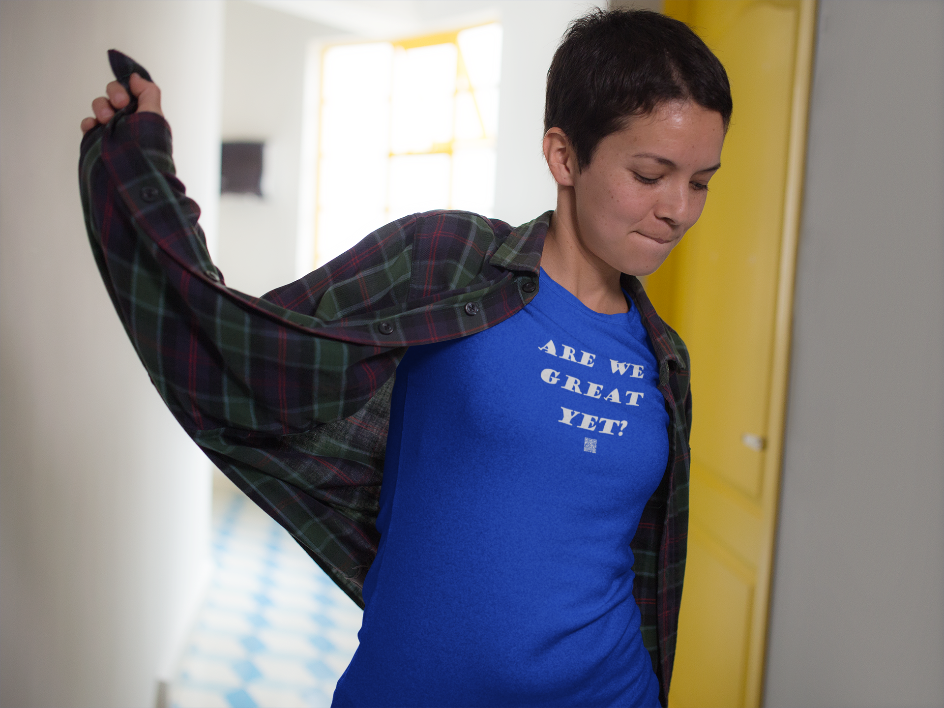 Are We Great Yet? Activist T‑Shirt | Designed by jthomascrowne