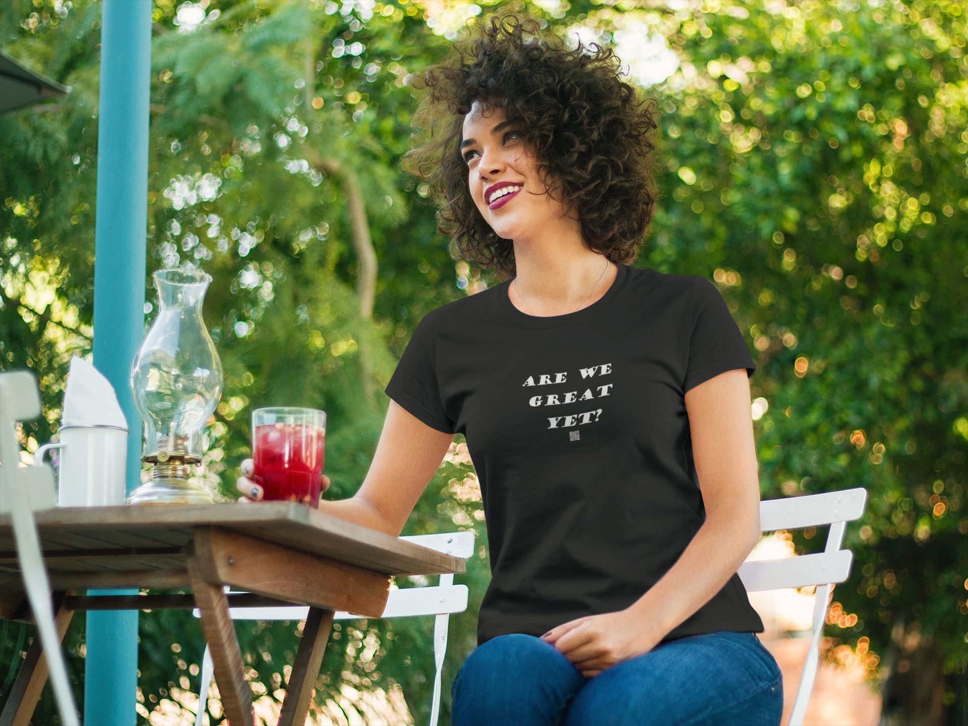 Are We Great Yet? Activist T‑Shirt | Designed by jthomascrowne