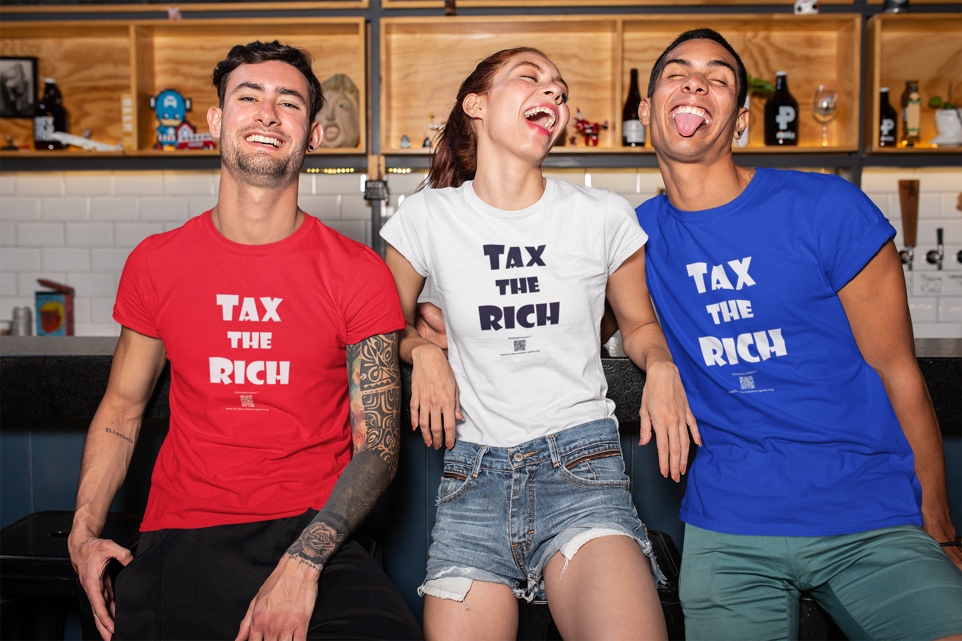 "Tax The Rich" Unisex Heavy Cotton Tee