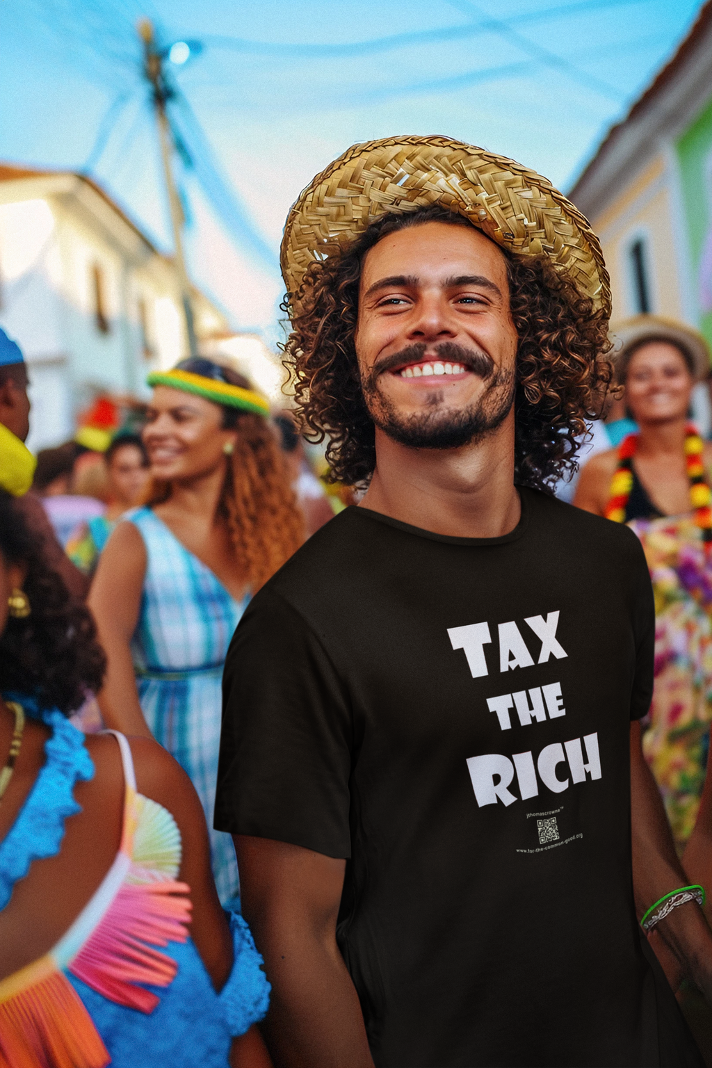 "Tax The Rich" Unisex Heavy Cotton Tee