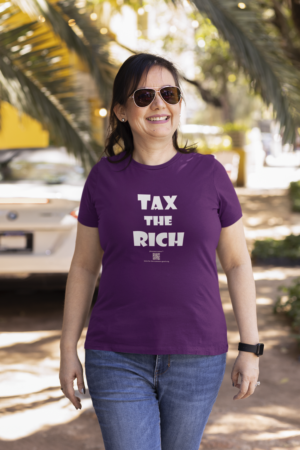 "Tax The Rich" Unisex Heavy Cotton Tee