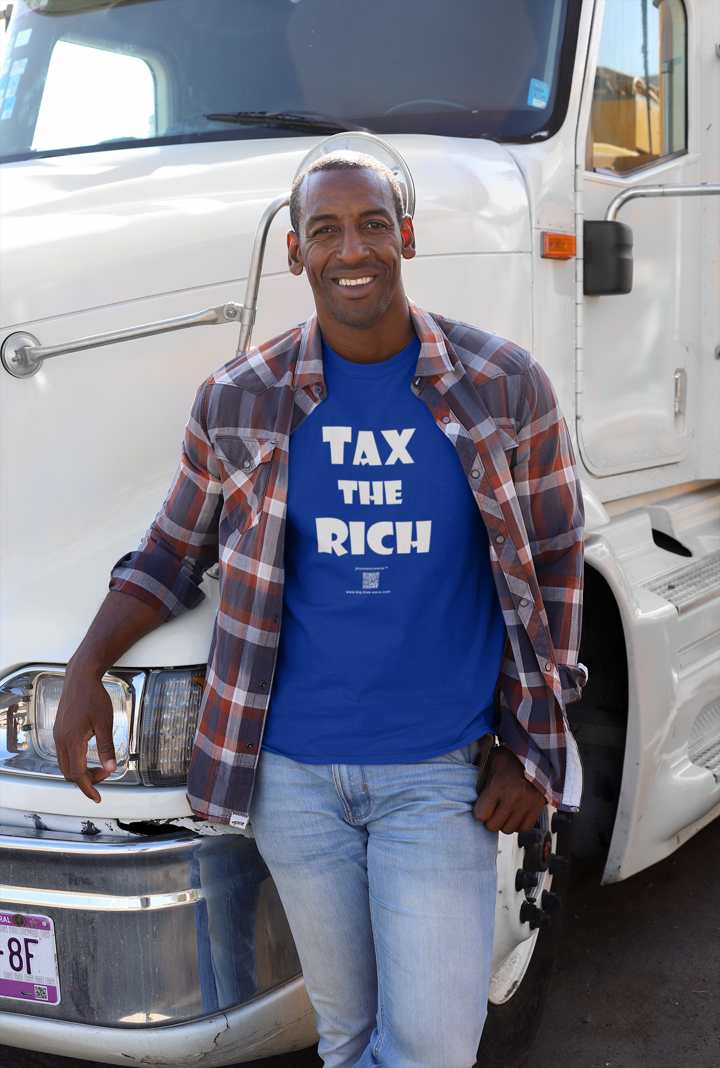 "Tax The Rich" Unisex Heavy Cotton Tee