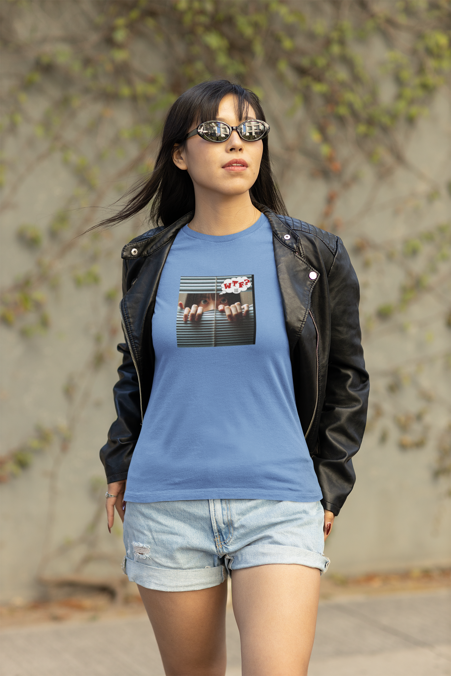 WTF? Asian Female Unisex Heavy Cotton Tee