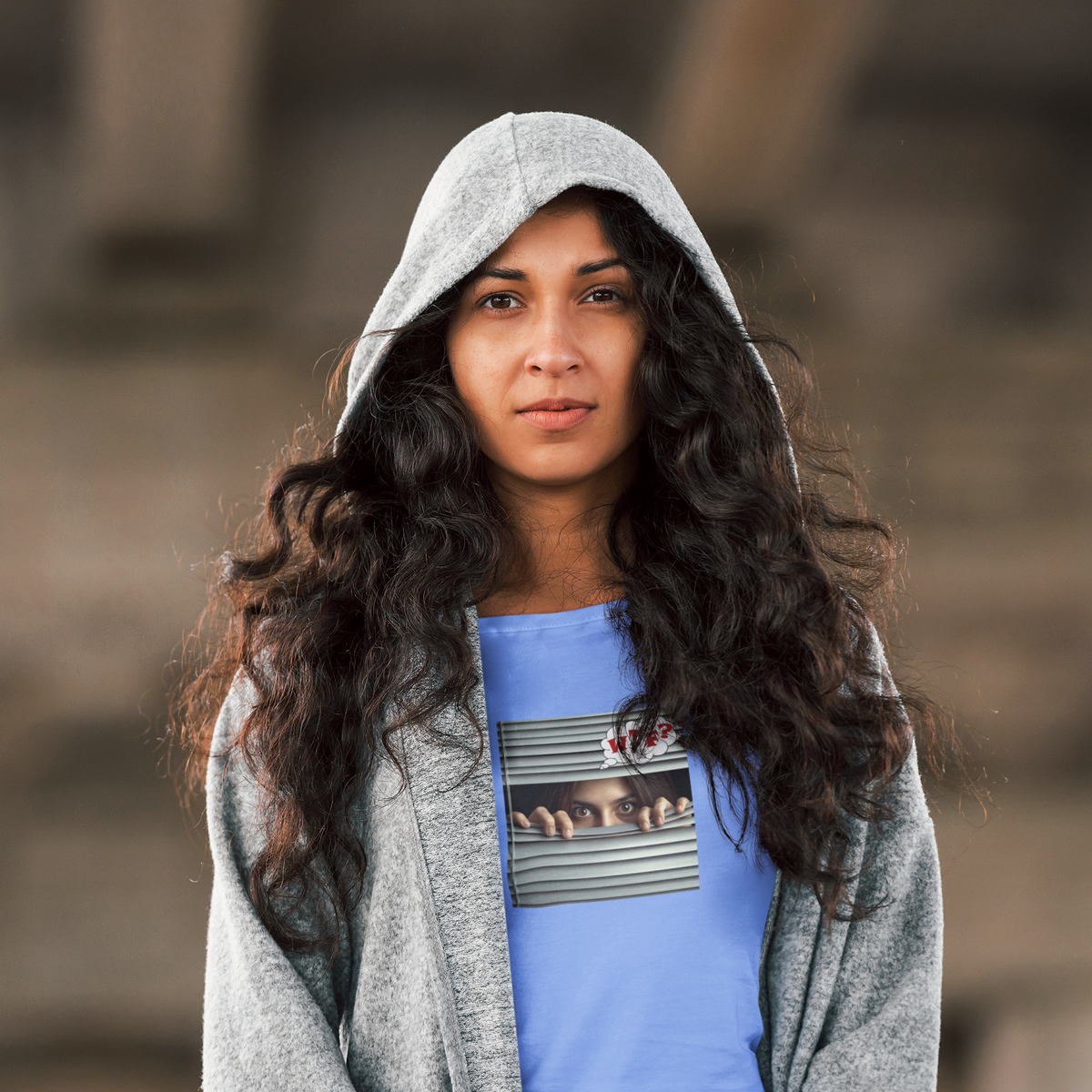 WTF? Hispanic Female Unisex Heavy Cotton Tee