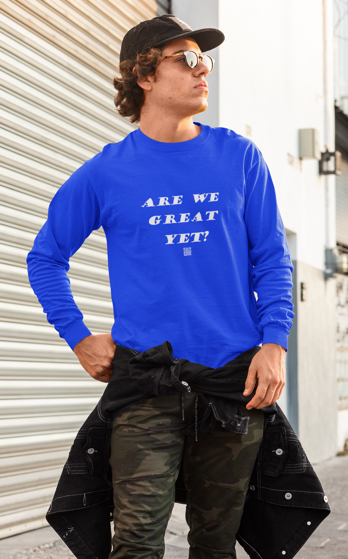 Are We Great Yet? Unisex Ultra Cotton Long Sleeve Tee