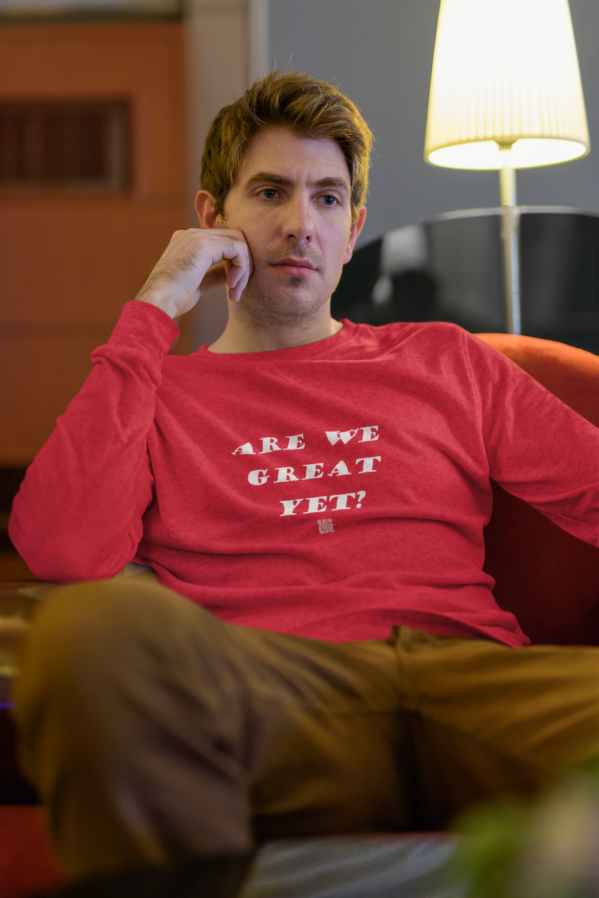 Are We Great Yet? Unisex Ultra Cotton Long Sleeve Tee