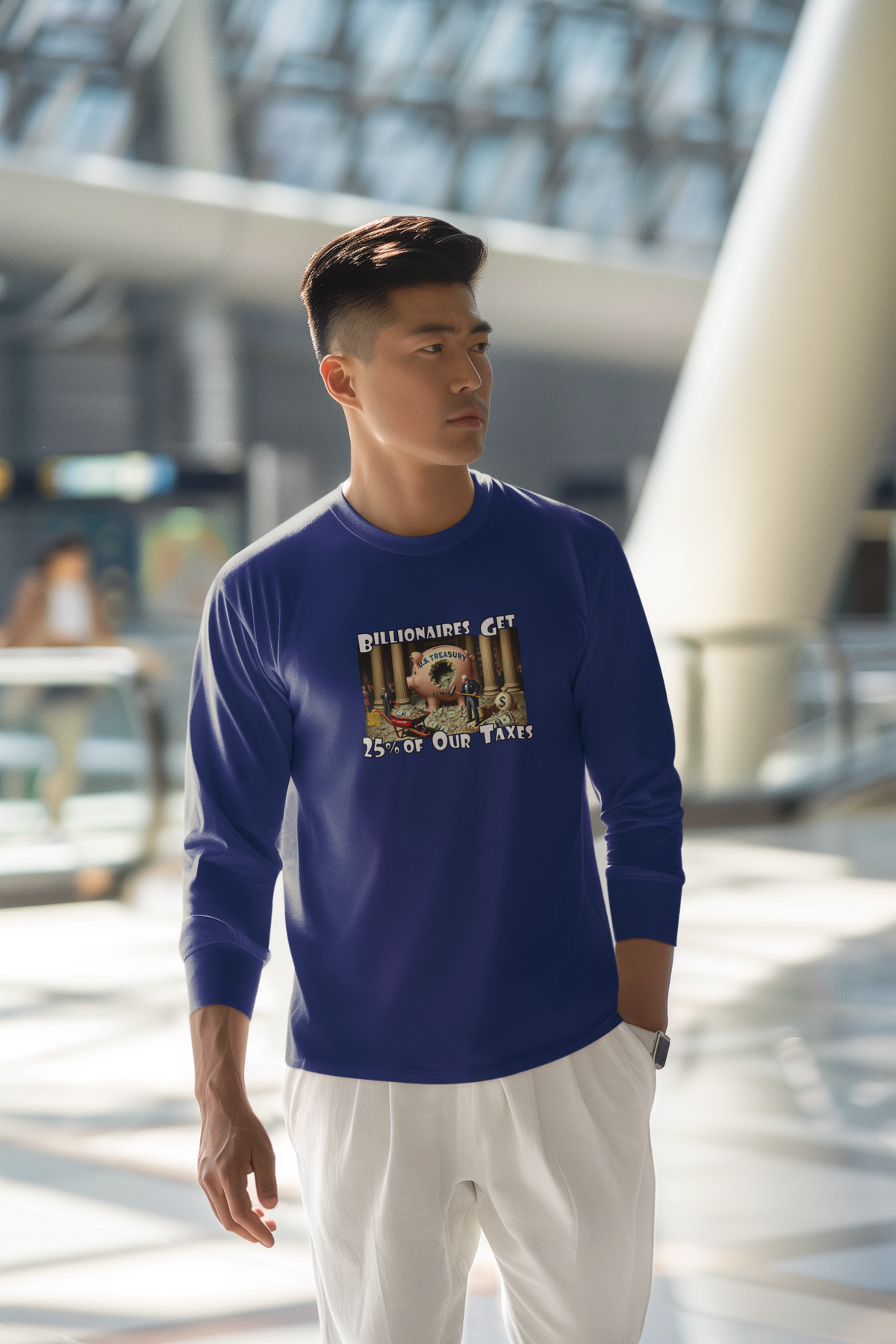 Where Your Tax Dollar Go--Unisex Ultra Cotton Long Sleeve Tee