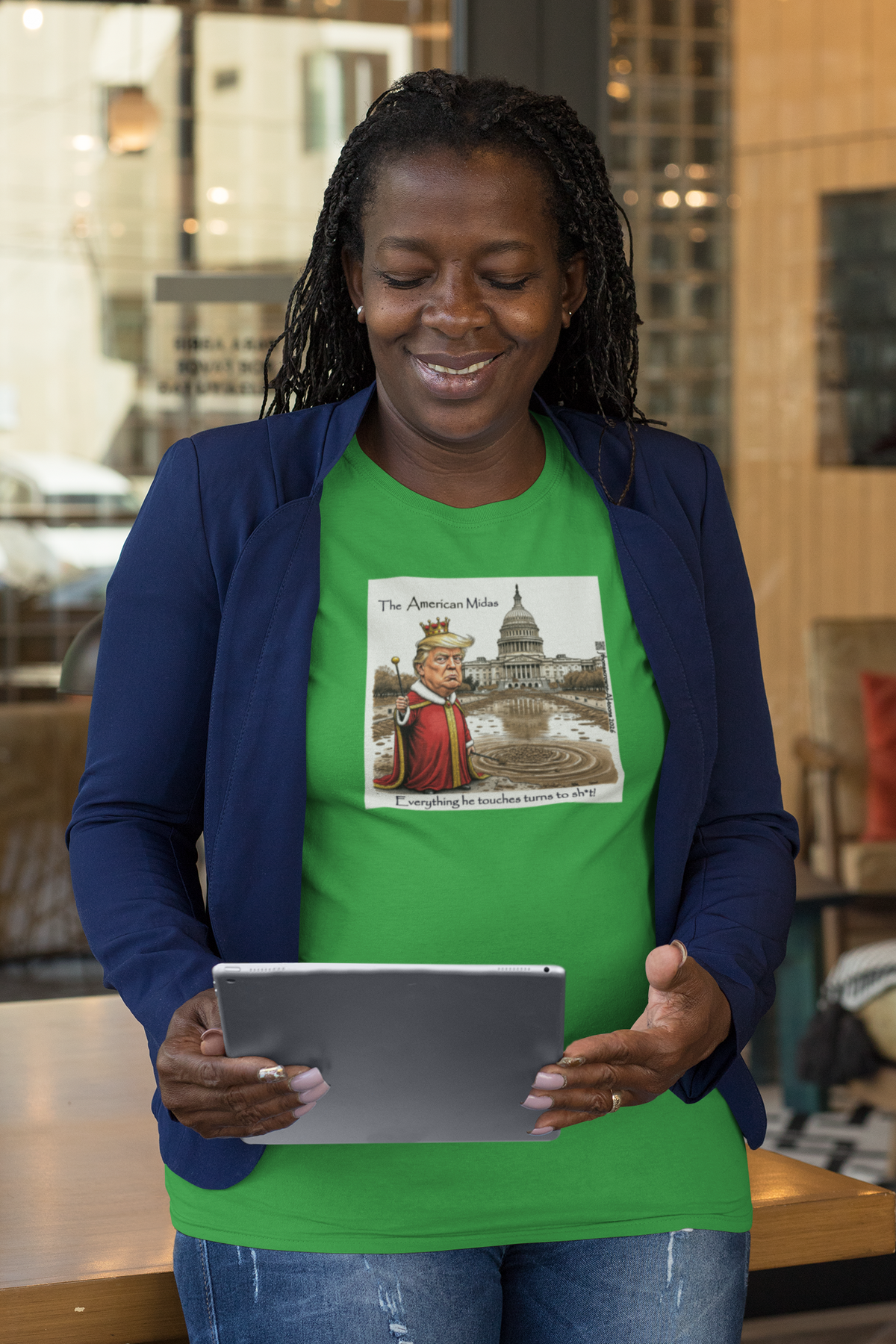 American Midas unisex tee shirt