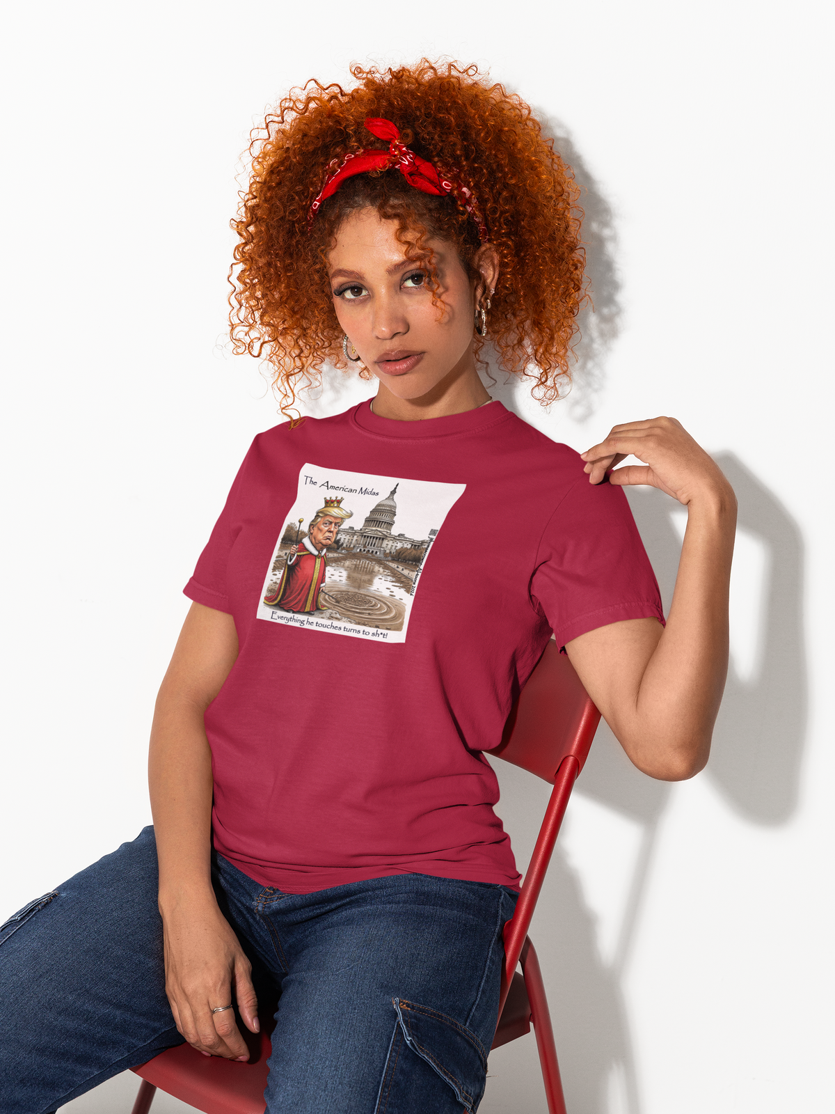 American Midas unisex tee shirt