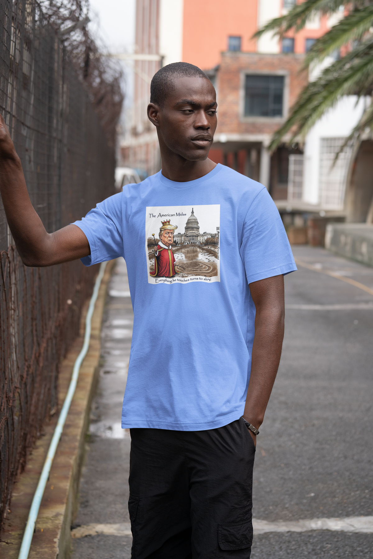American Midas unisex tee shirt