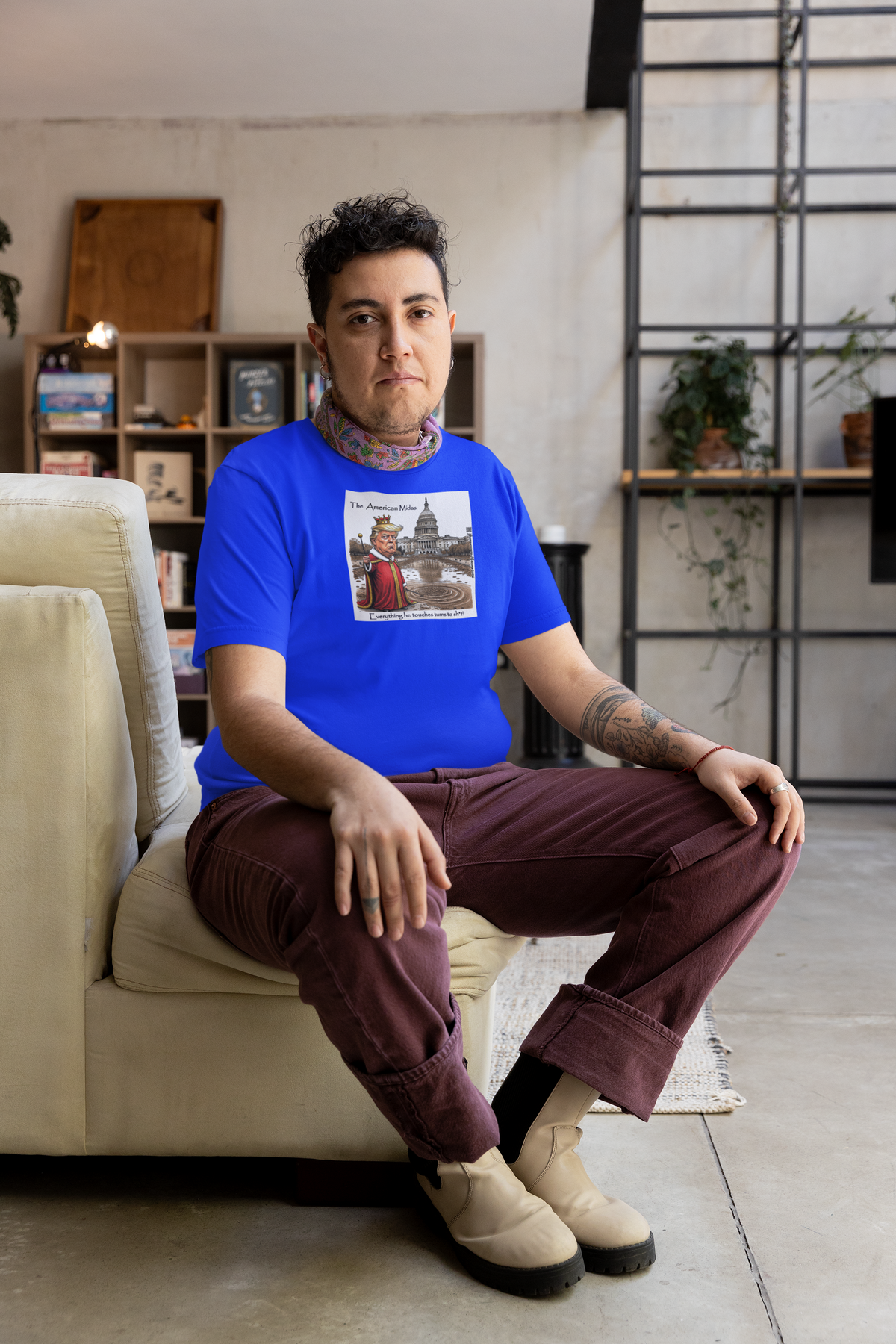 American Midas unisex tee shirt