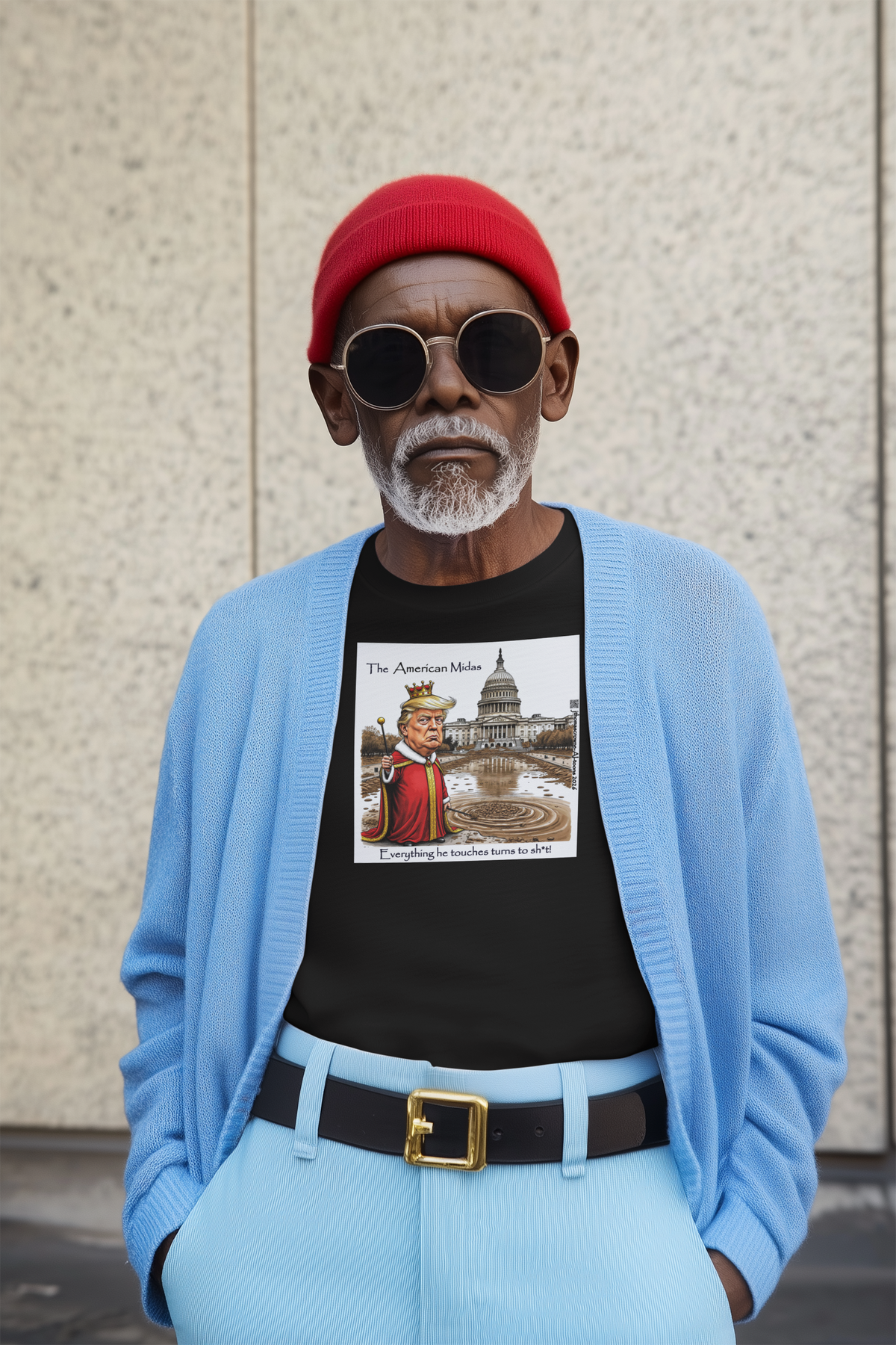 American Midas unisex tee shirt