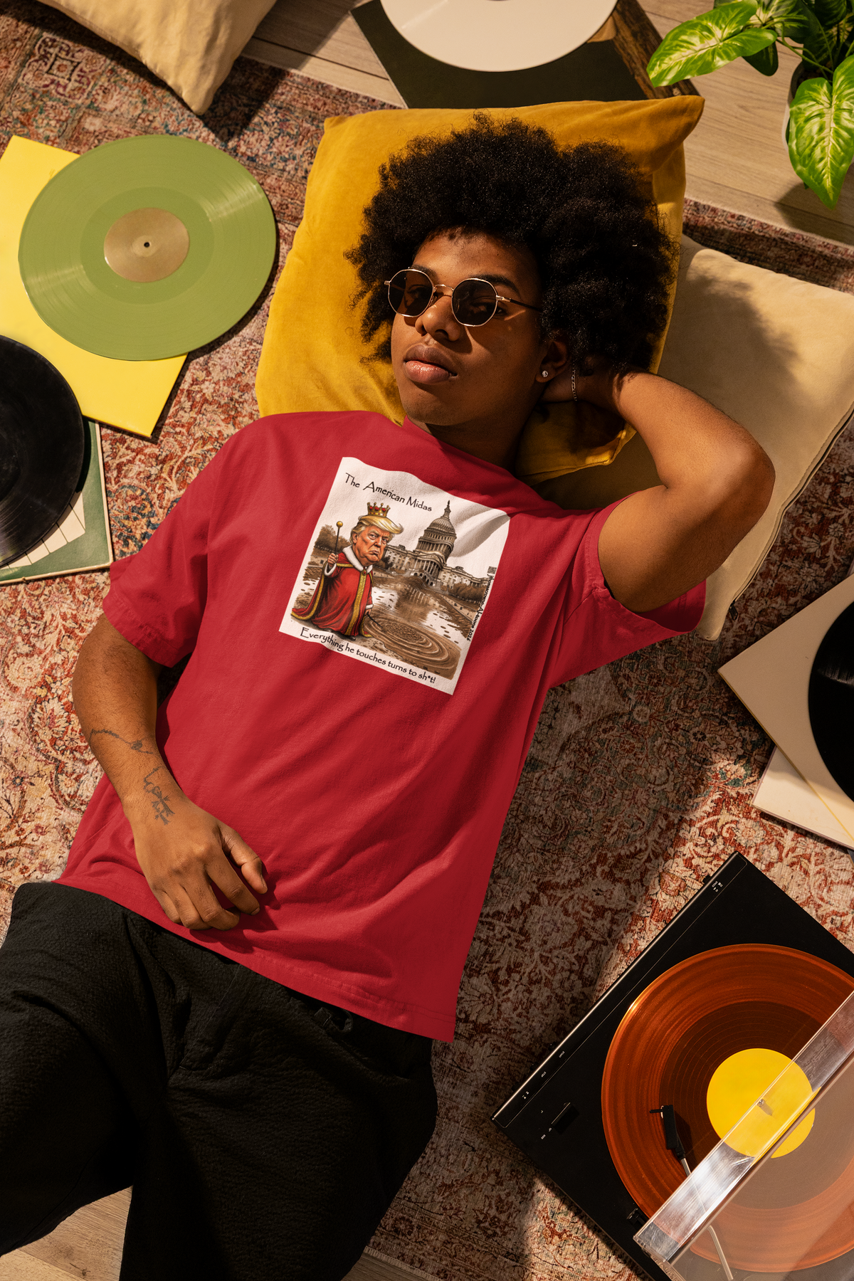 American Midas unisex tee shirt