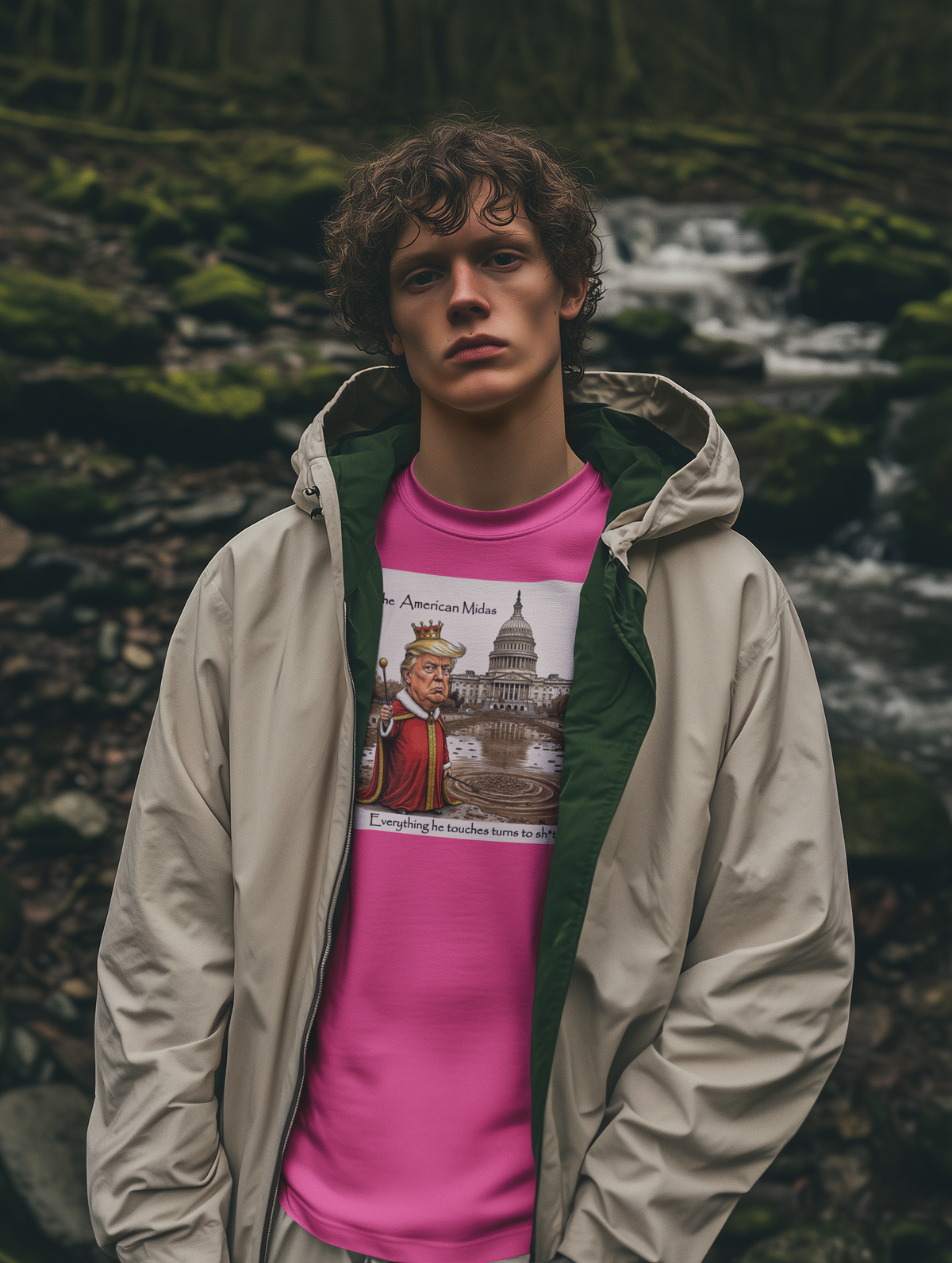 American Midas unisex tee shirt