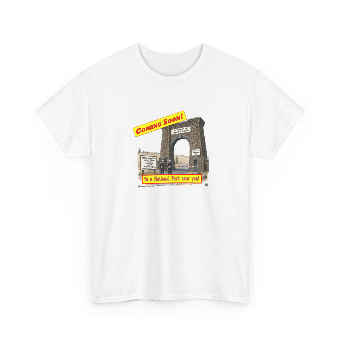 Coming Soon to a National Park near you Unisex Cotton Tee