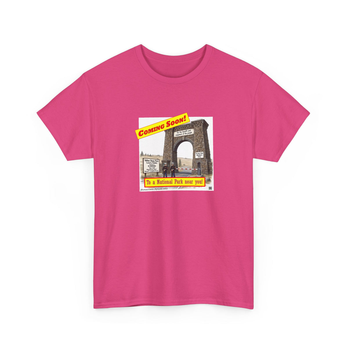 Coming Soon to a National Park near you Unisex Cotton Tee