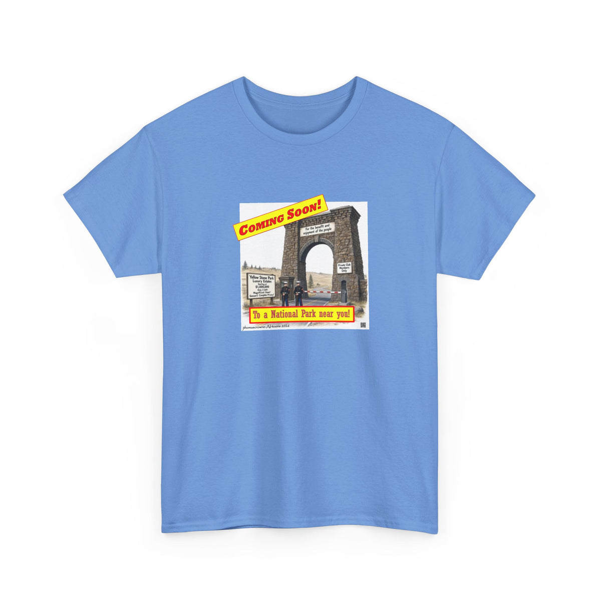 Coming Soon to a National Park near you Unisex Cotton Tee