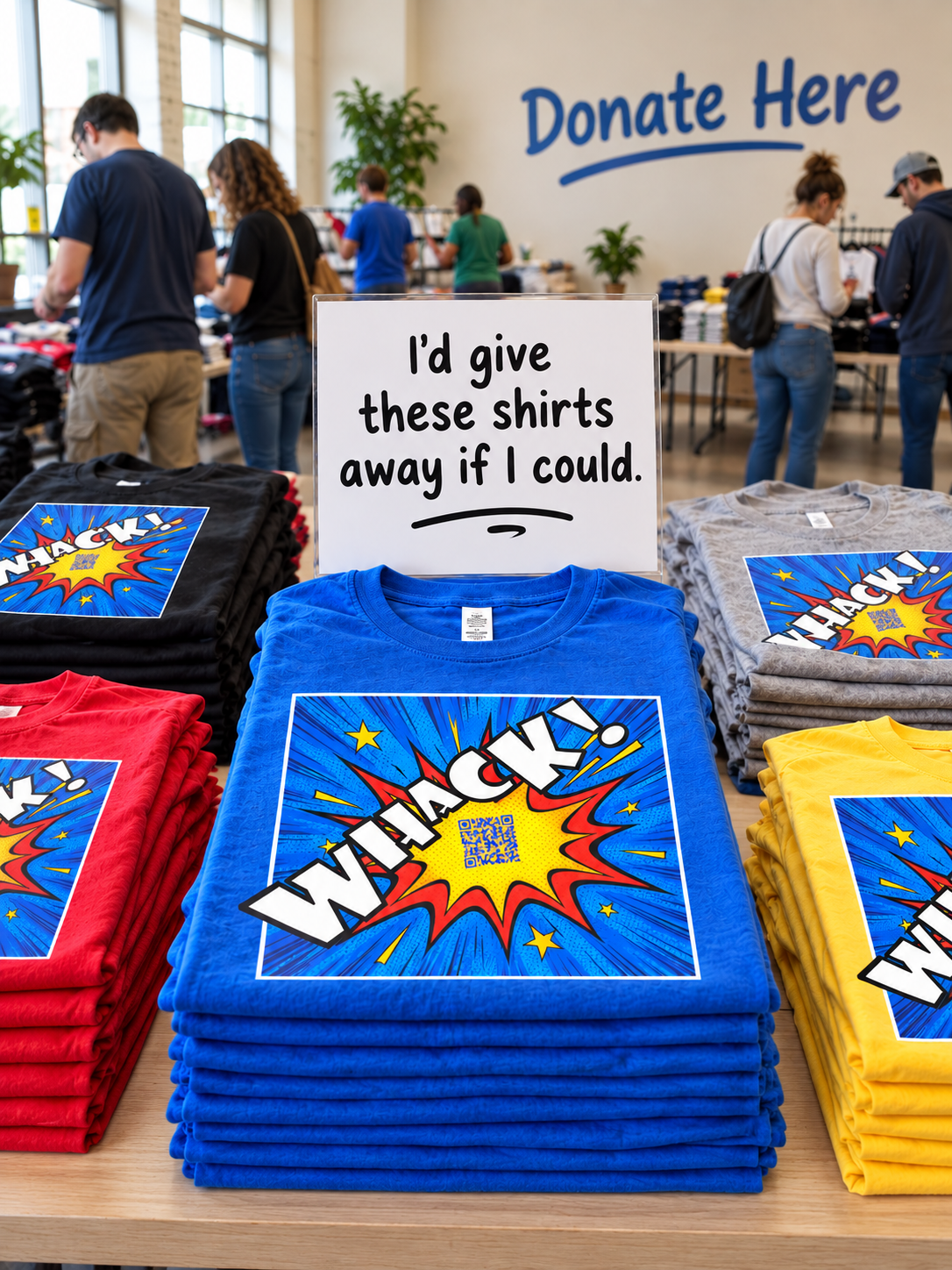 Donate - Give Someone a Shirt Today